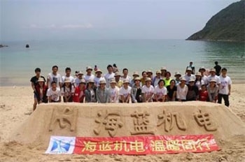 陽春四月，海藍(lán)三門島狂歡之旅