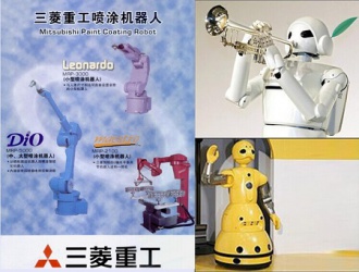 三菱噴涂機(jī)器人春節(jié)不打烊，海藍(lán)機(jī)電道一聲：新春快樂！