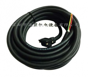 三菱電機(jī)電源線MR-PWS1CBL5M-A1-L，三菱MR-JE，MR-J4,MR-J3系列電機(jī)專用